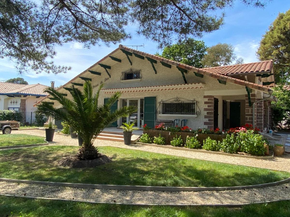 Villa de charme avec piscine à 500m des plages Soorts-Hossegor Esterno foto